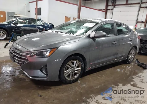 2019 Hyundai Elantra Value Edition из США, поврежденный, VIN 5NPD84LF4KH446563